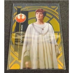2015 Star Wars High Tek Autographs Gold Rainbow