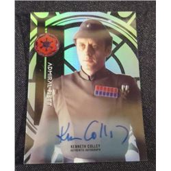 2015 Star Wars High Tek Autographs #21 Kenneth