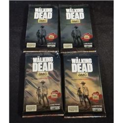 Lot Of 4 Walking Dead Season 4 Part 1 Sealed