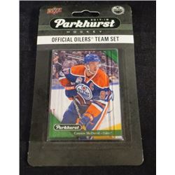 2017-18 UD Parkhurst Edmonton Oilers Team Set