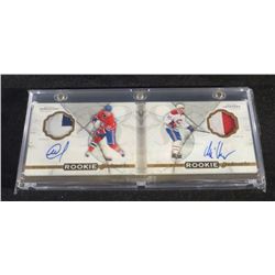 2016-17 The Cup Rookie Bookmarks Dual Autographs