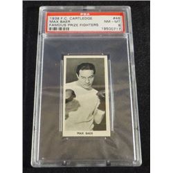 1938 Cartledge Razors Famous Prize Fighters Max