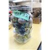 Image 1 : Quart Jar of Big Marbles