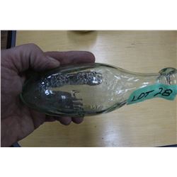 Unusual Bottle Embossed with Greene King & Sons Limited, Bury St. Edmunds