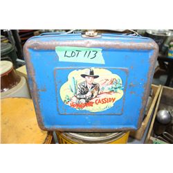 HopAlong Cassidy Lunch Box (Metal)