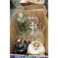 4 Oil Lamps