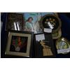 Image 1 : Serving Tray with Misc. Art Works