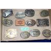 Image 1 : Flat of Belt Buckles