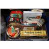 Image 1 : Flat of Collectible Tins