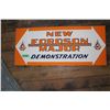 Image 1 : Cardboard Fordson Major Sign (2" wide x 28" long)