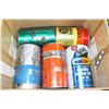Image 1 : Box with 5 Full Oil Tins