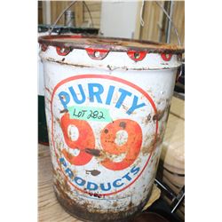 5 Gallon Purity 99 Oil Pail with Lid