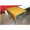 Image 1 : Old Drop Leaf Kitchen Table - Made of Maple