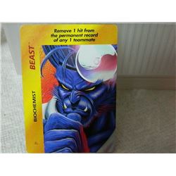 MARVEL OVERPOWER COLLECTIBLE GAME CARD 1995 - SPECIAL CHARACTER CARD - IN CLEAR SLEEVE - NEAR MINT -
