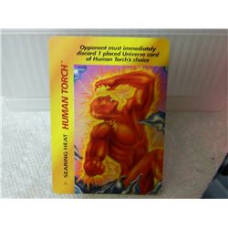 MARVEL OVERPOWER COLLECTIBLE GAME CARD 1995 - SPECIAL CHARACTER CARD - IN CLEAR SLEEVE - NEAR MINT -