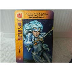 MARVEL OVERPOWER COLLECTIBLE GAME CARD 1995 - SPECIAL CHARACTER CARD - IN CLEAR SLEEVE - NEAR MINT -