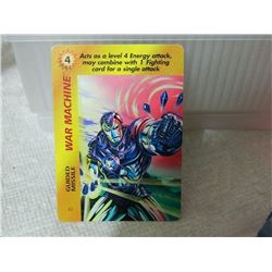 MARVEL OVERPOWER COLLECTIBLE GAME CARD 1995 - SPECIAL CHARACTER CARD - IN CLEAR SLEEVE - NEAR MINT -