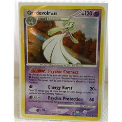 POKEMON COLLECTOR CARD IN PROTECTIVE SLEEVE - GARDEVOIR LV.61 HOLO RARE - 8/127