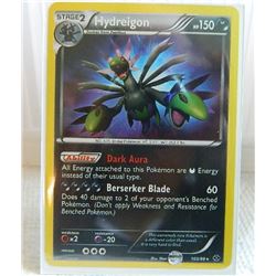 POKEMON COLLECTOR CARD IN PROTECTIVE SLEEVE - HYDREIGON STAGE 2  HOLO - 103/99
