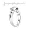 Image 2 : 18KT White Gold 0.39ctw Diamond Ring