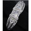 Image 4 : 14KT White Gold 1.00ctw Diamond Ring