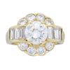 Image 4 : 14KT Yellow Gold 2.20ctw Diamond Ring