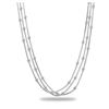 Image 1 : Sterling Silver Polished Necklace