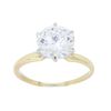 Image 1 : 14KT Yellow Gold 2.01ct Diamond Ring