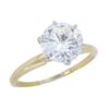 Image 3 : 14KT Yellow Gold 2.01ct Diamond Ring