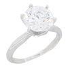 Image 3 : Platinum 2.02ct GIA Certified Diamond Ring