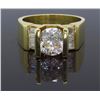 Image 5 : 18KT Yellow Gold 2.01ctw Diamond Ring