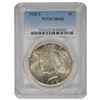 Image 1 : 1928-S $1 Peace Silver Dollar Coin PCGS MS62