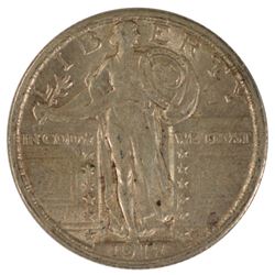 1917 Standing Liberty Quarter Type II