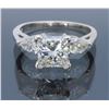Image 1 : 14K White Gold 1.01ctw Diamond Ring