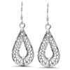 Image 1 : Sterling Silver Filigree Earrings