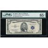 Image 1 : 1953A $5 Silver Certificate PMG 65EPQ