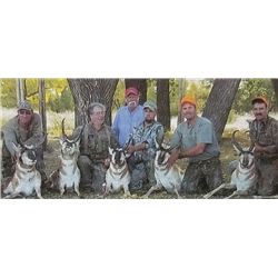 3 DAY WYOMING ANTELOPE AND FISHING TRIP
