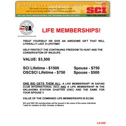 OSCSCI - SCI Lifetime Member