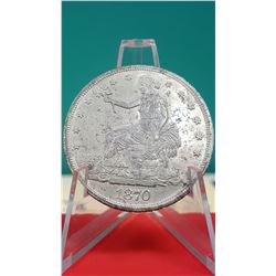 US Trade Dollar, 1870