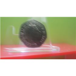 2014 Shield of the Royal Arms 50p