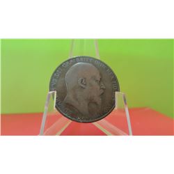 One Penny, 1908, Great britain