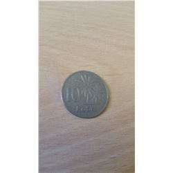 10 Kobo,  Nigeria 1973