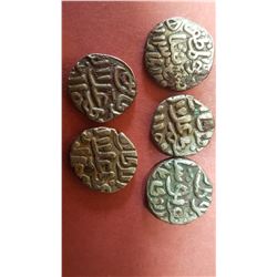 Collection/Lot of Indian Sultanates coins