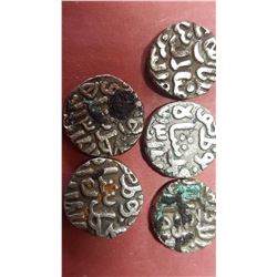 Collection/Lot of Indian Sultanates coins