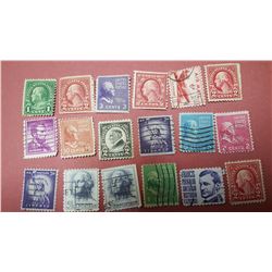 Lot collection of American stamps