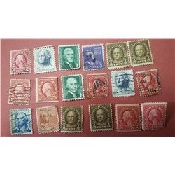 Lot collection of American stamps