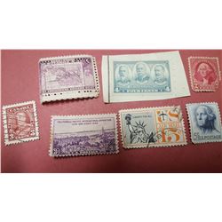 Lot collection of American stamps