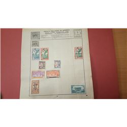 Lot collection of French Guiana stamps