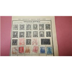 Lot collection of Aregntine stamps