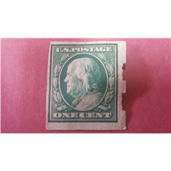 U.S. #343 Series of 1908-09 1¢ Franklin